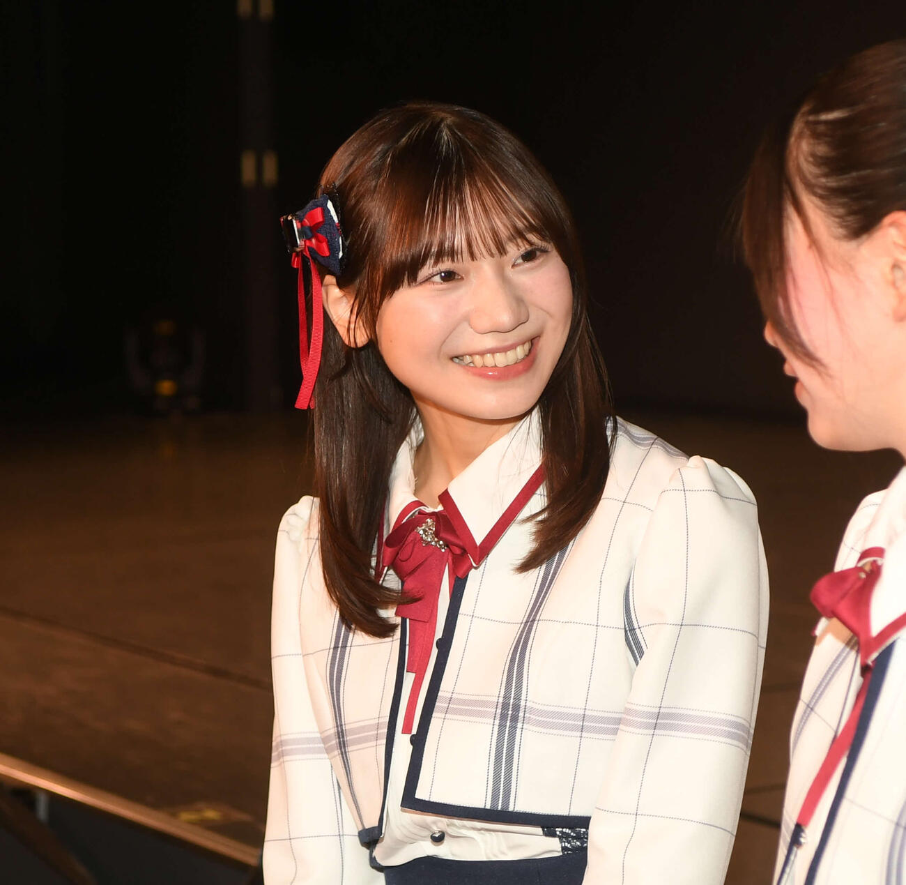 オーディションについて皆川と話す藤崎未夢