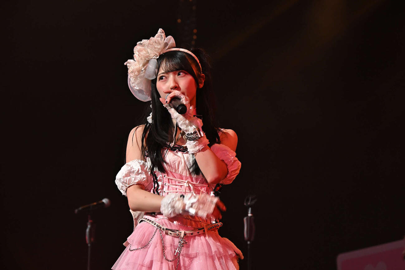 AKB48のどっぼーん！ひとりじめ！5周年記念ライブ！に出演した佐藤綺星