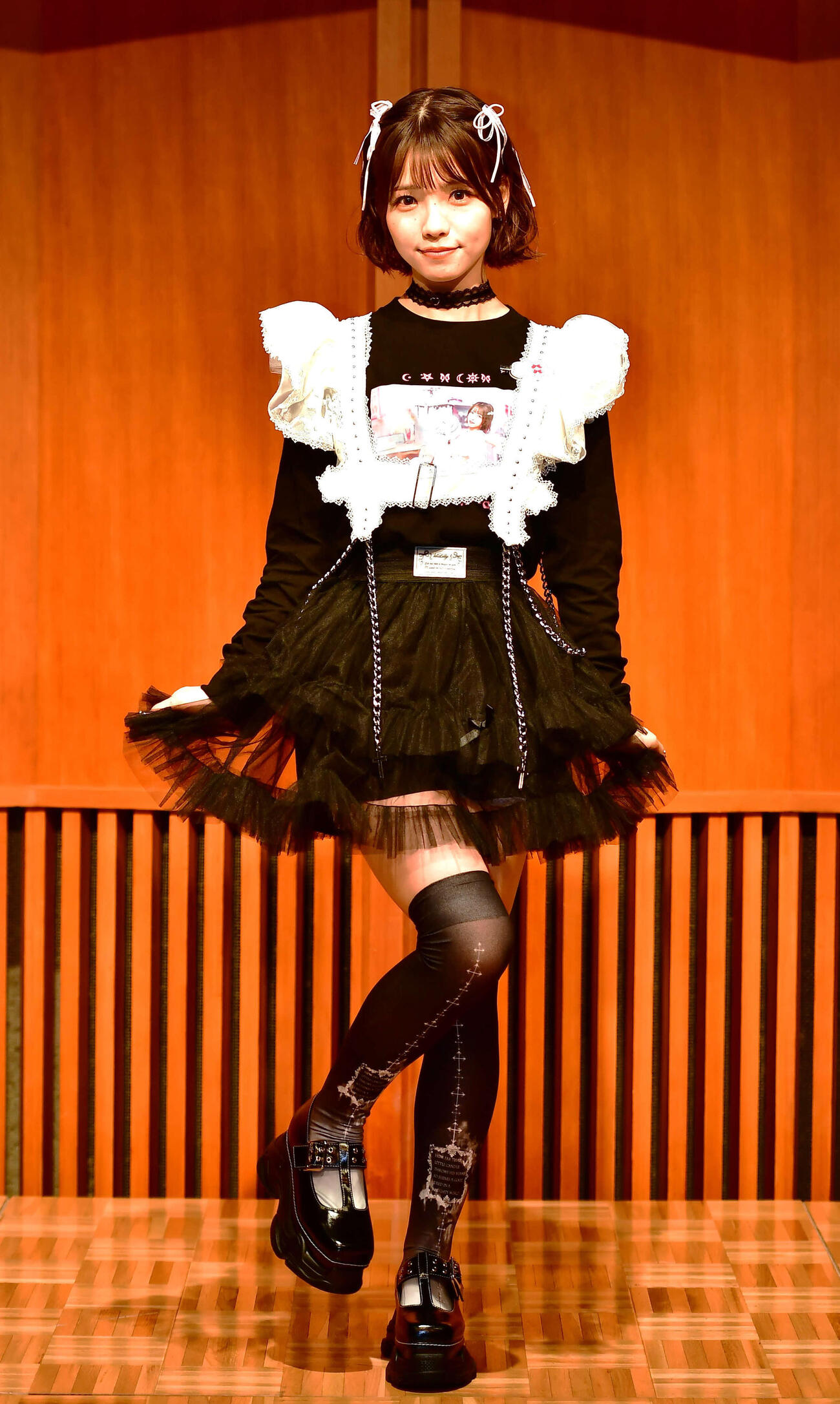 28歳の誕生日記念イベントを行ったAKB48の髙橋彩音（撮影・松尾幸之介）