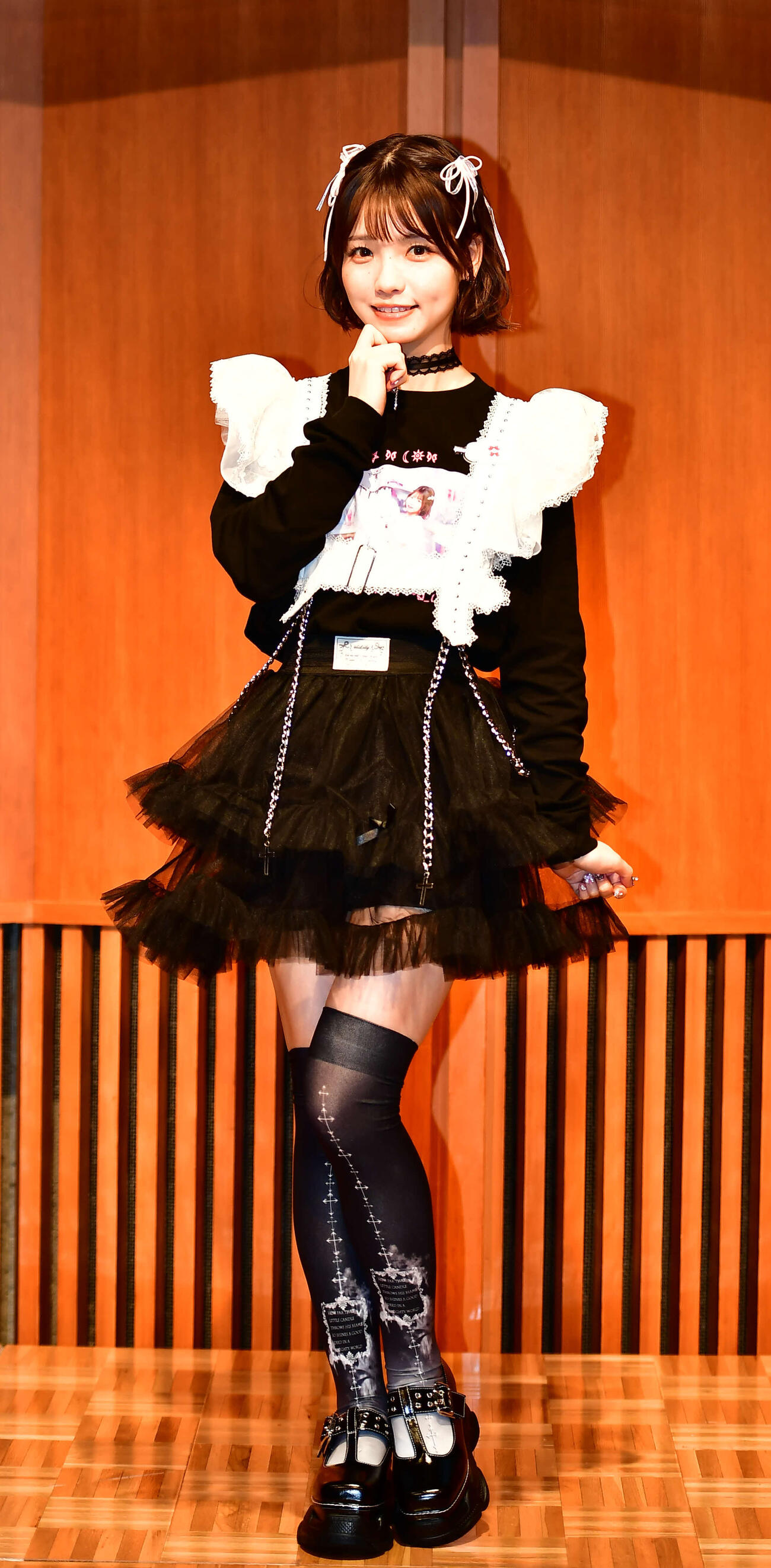 28歳の誕生日記念イベントを行ったAKB48の髙橋彩音（撮影・松尾幸之介）