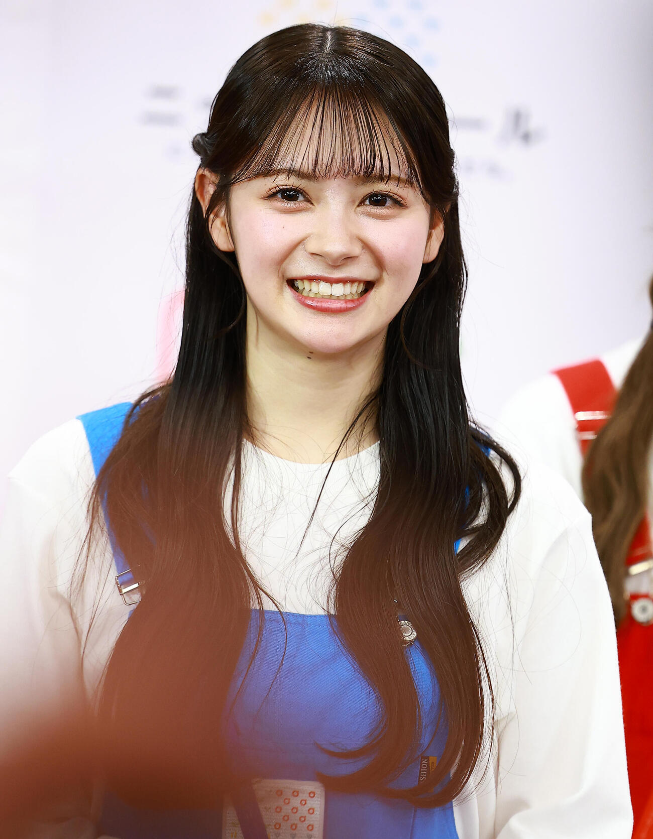 JA全農「ニッポンエールブランドアンバサダー」就任会見を行ったAKB48の伊藤百花（撮影・野上伸悟）