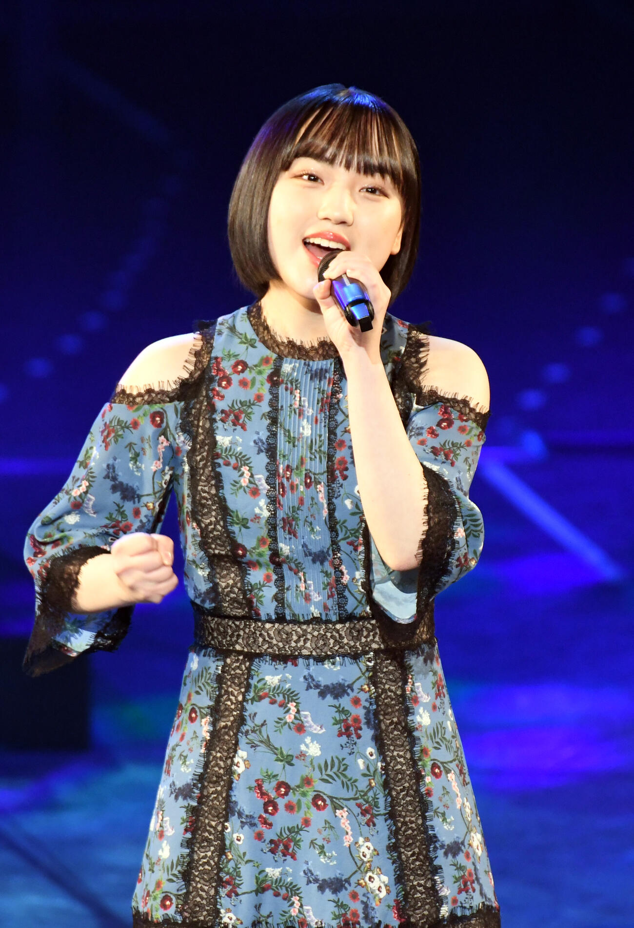 STU48清水紗良（2022年1月撮影）