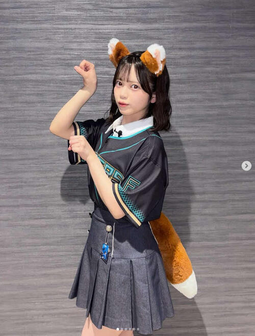 AKB48川村結衣「かわゆい、かわいい」大きな尻尾できつねになりきる姿にファンから感激の声