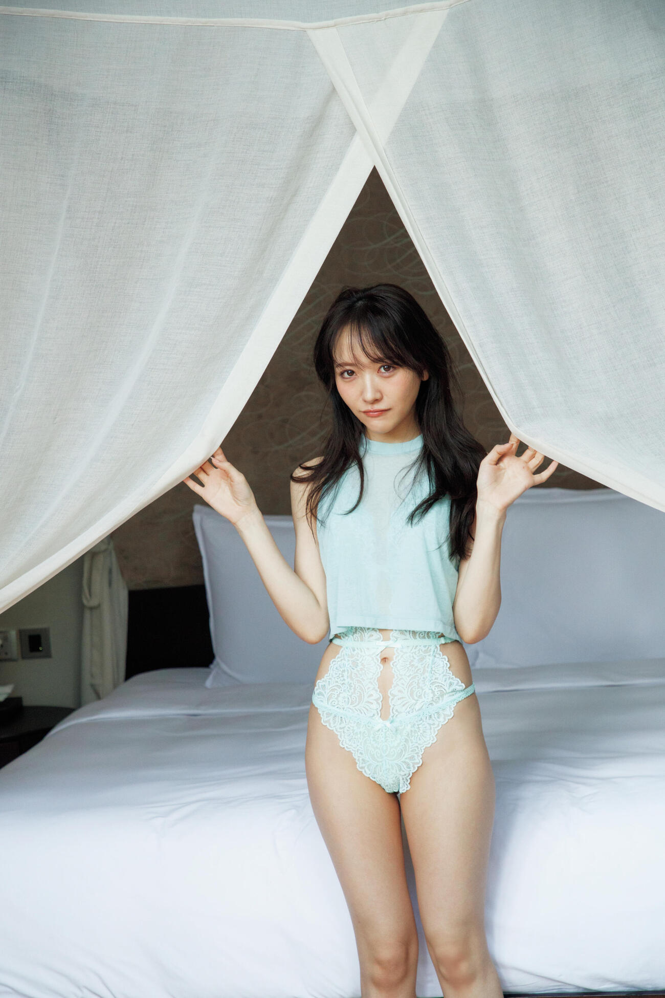 STU48石田千穂サード写真集「天職」収録カット　（C）集英社／菊地泰久