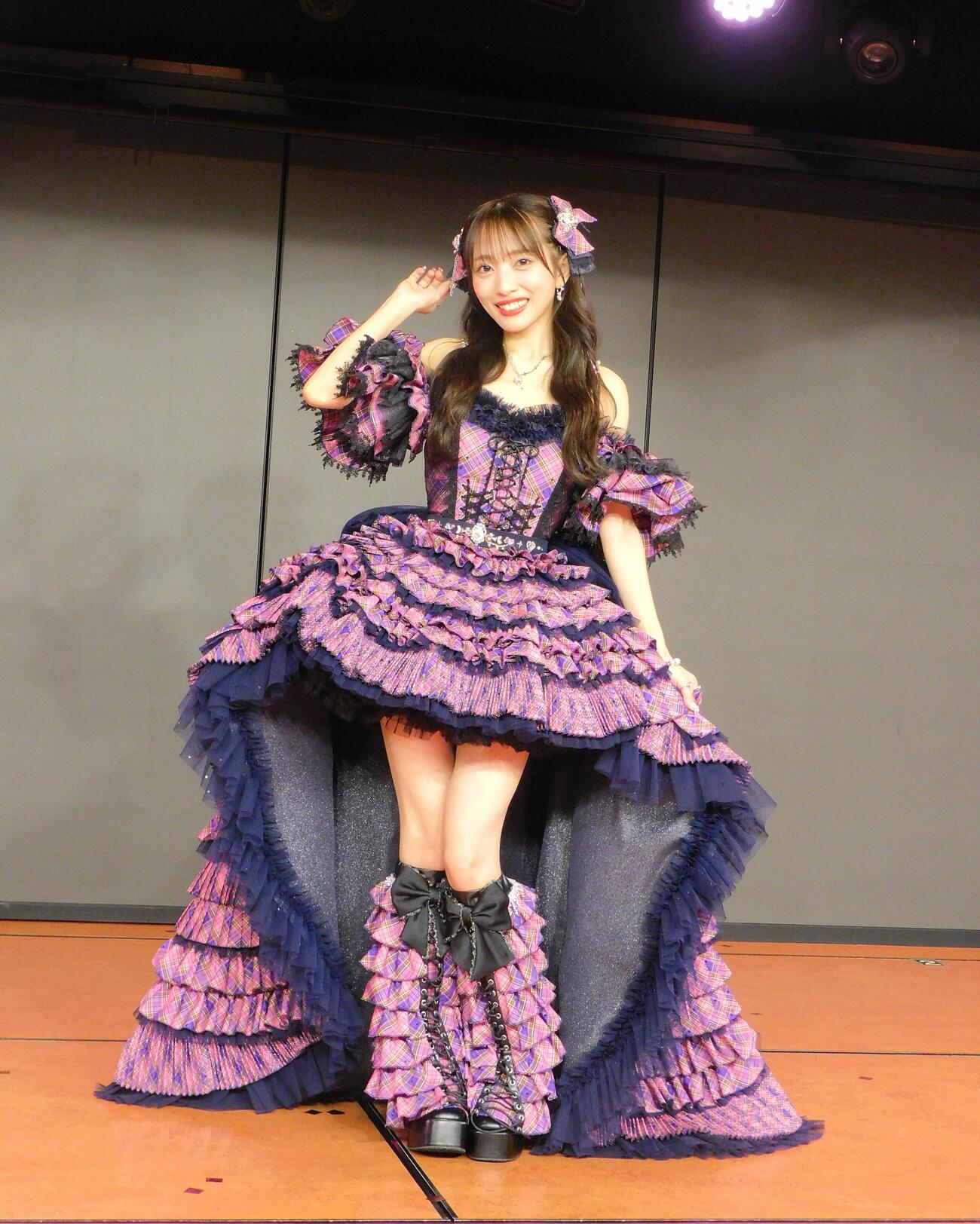 卒業公演を迎えたAKB48向井地美音