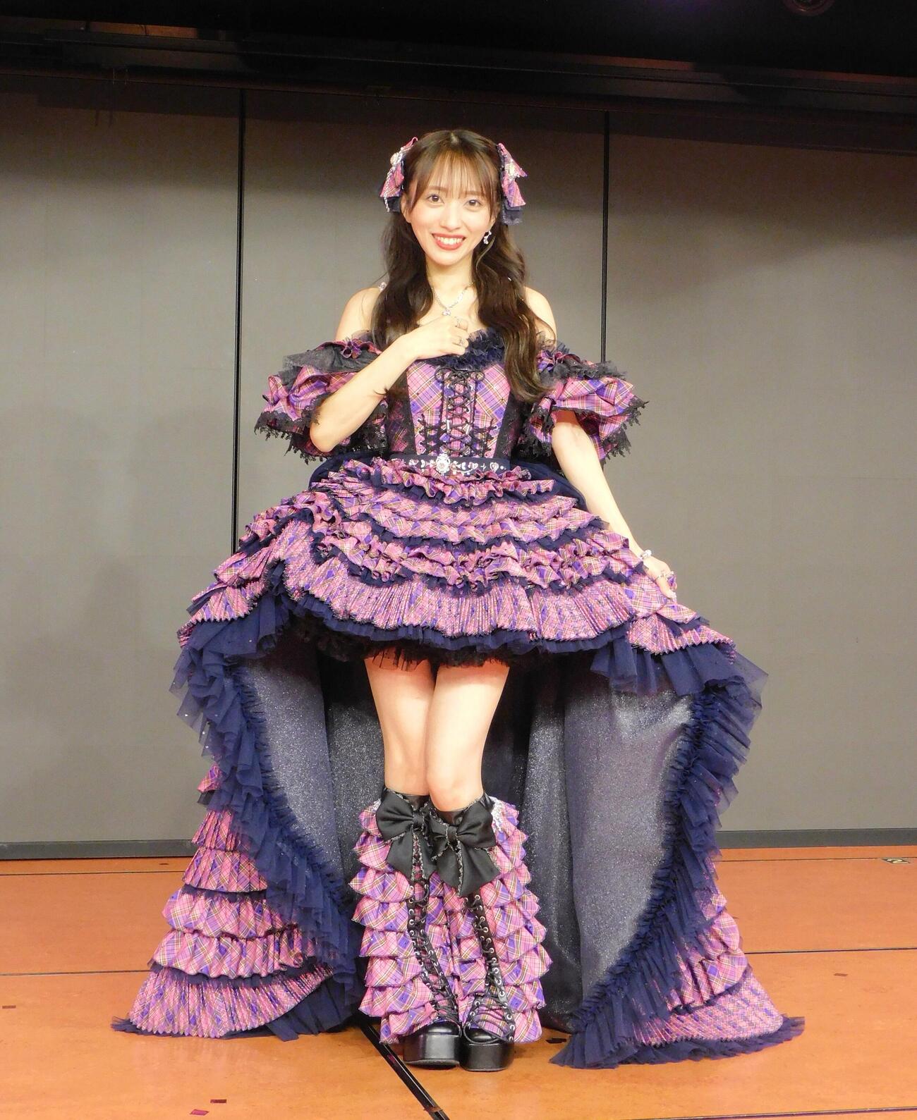 卒業公演を迎えたAKB48向井地美音