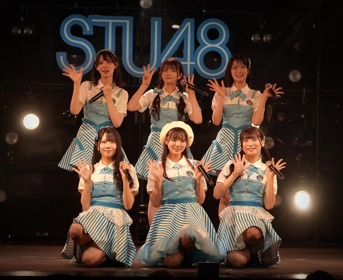 3周年公演を行ったSTU48の3期生（C）STU