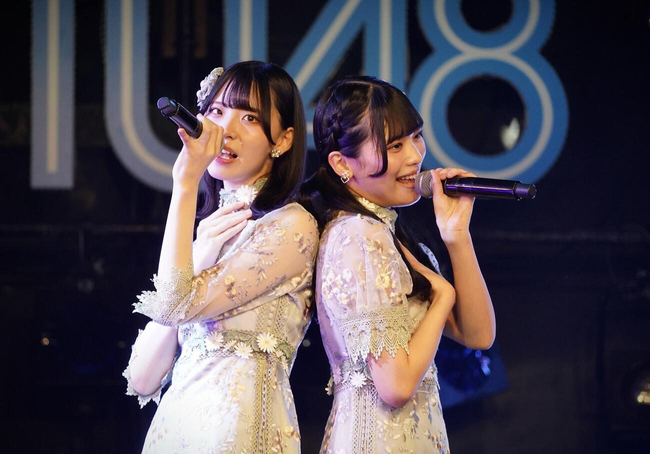 3周年公演を行ったSTU48の3期生（C）STU