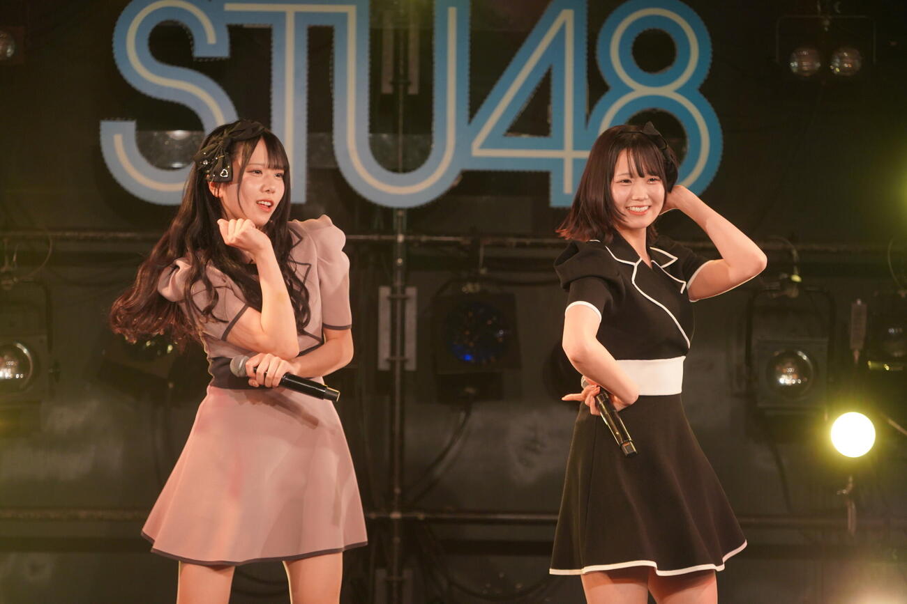 3周年公演を行ったSTU48の3期生（C）STU