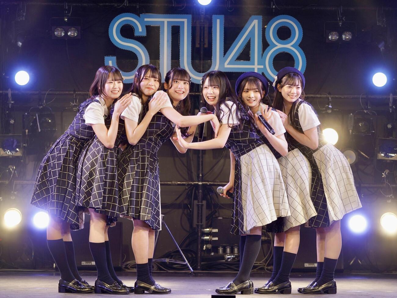 3周年公演を行ったSTU48の3期生（C）STU
