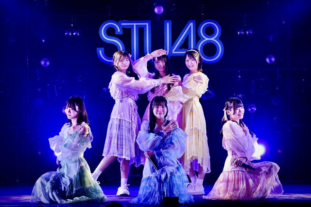 3周年公演を行ったSTU48の3期生（C）STU
