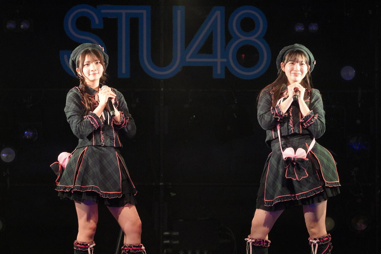 3周年公演を行ったSTU48の3期生（C）STU