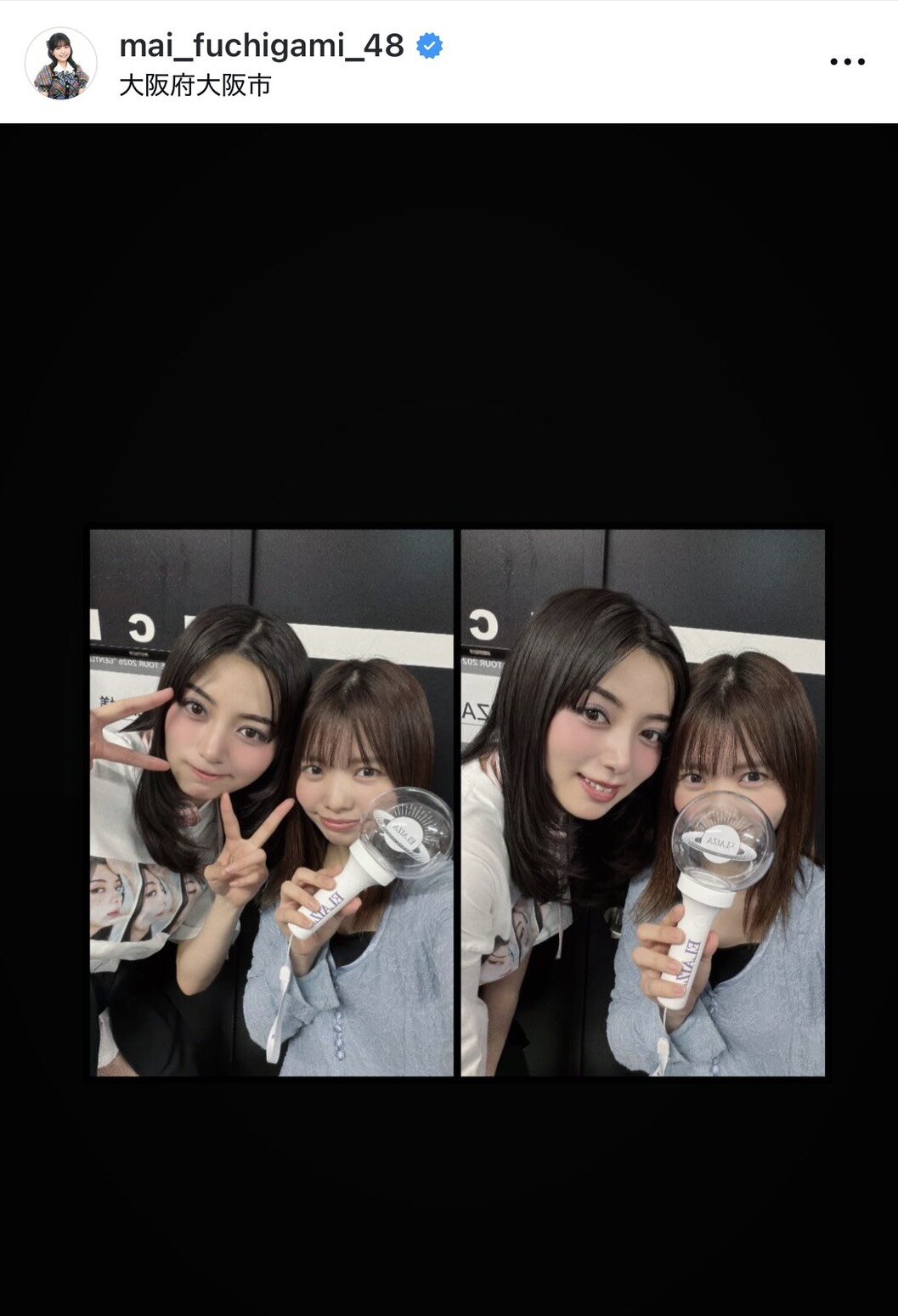 HKT48渕上舞のインスタグラムから