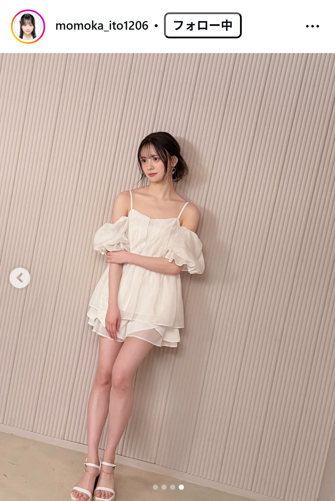 伊藤百花のインスタグラムから