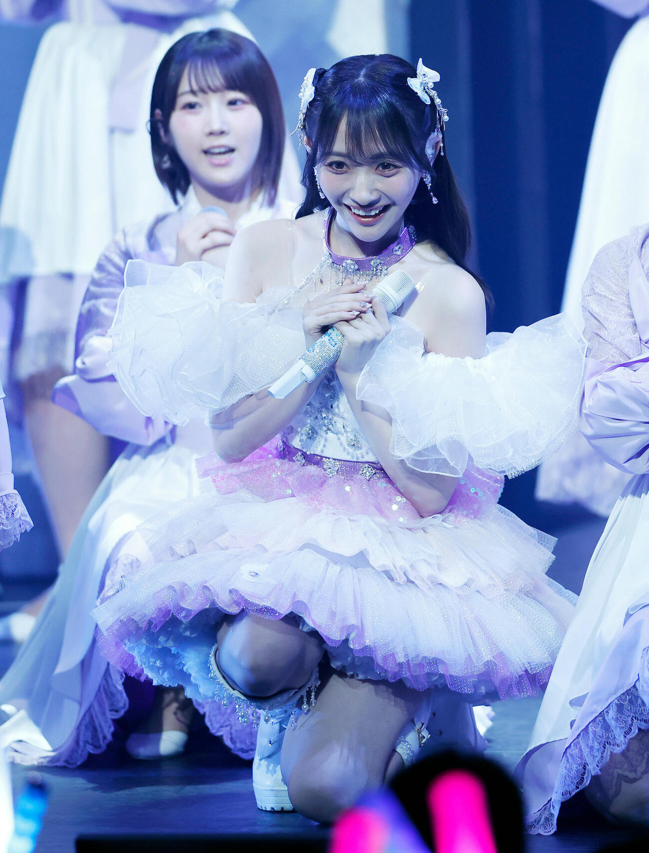 STU48石田千穂卒業コンサート　パフォーマンスを行う石田千穂（撮影・山本朝陽）