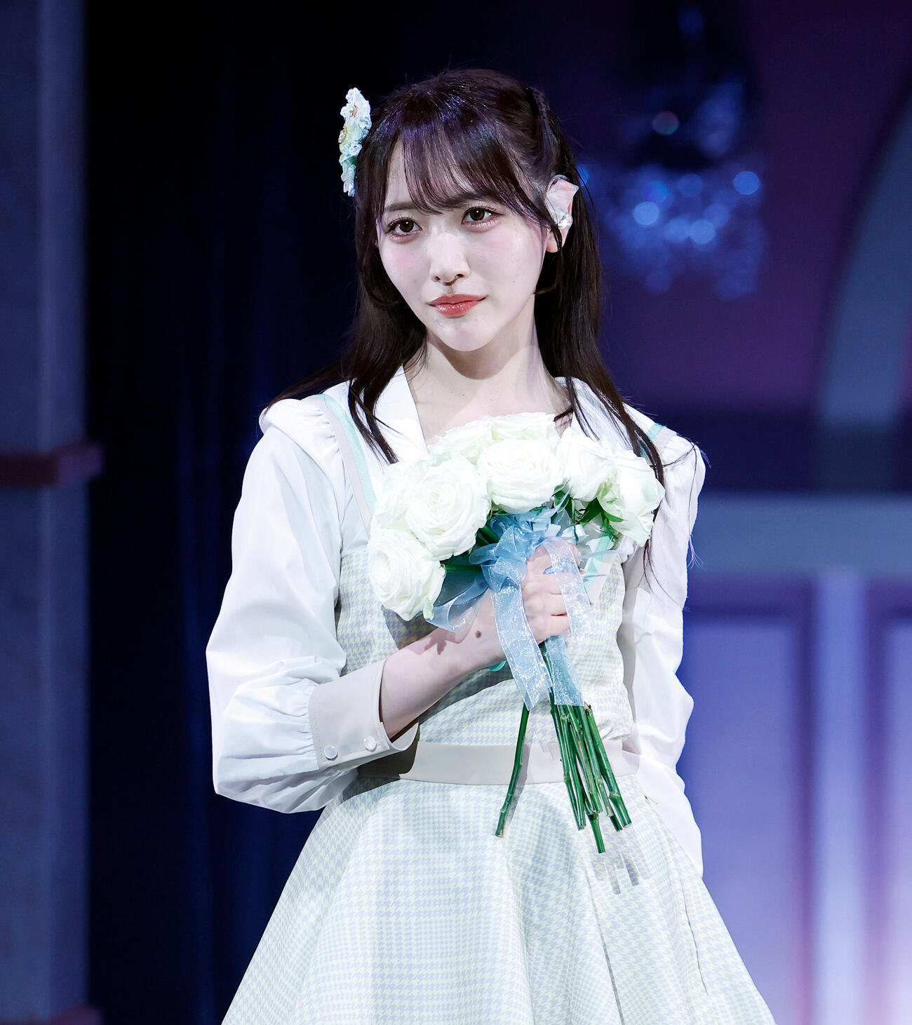 STU48石田千穂卒業コンサート　パフォーマンスを行う石田千穂（撮影・山本朝陽）