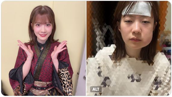 NMB48松岡さくらのXから