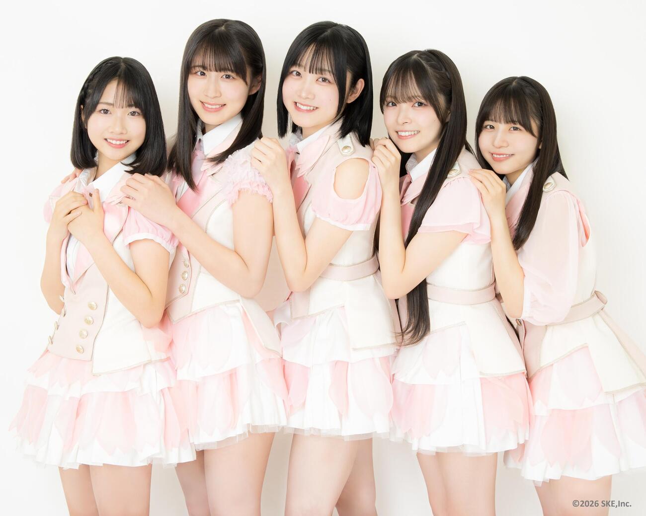 お披露目されたSKE48の14期生（C）2026 SKE, Inc.