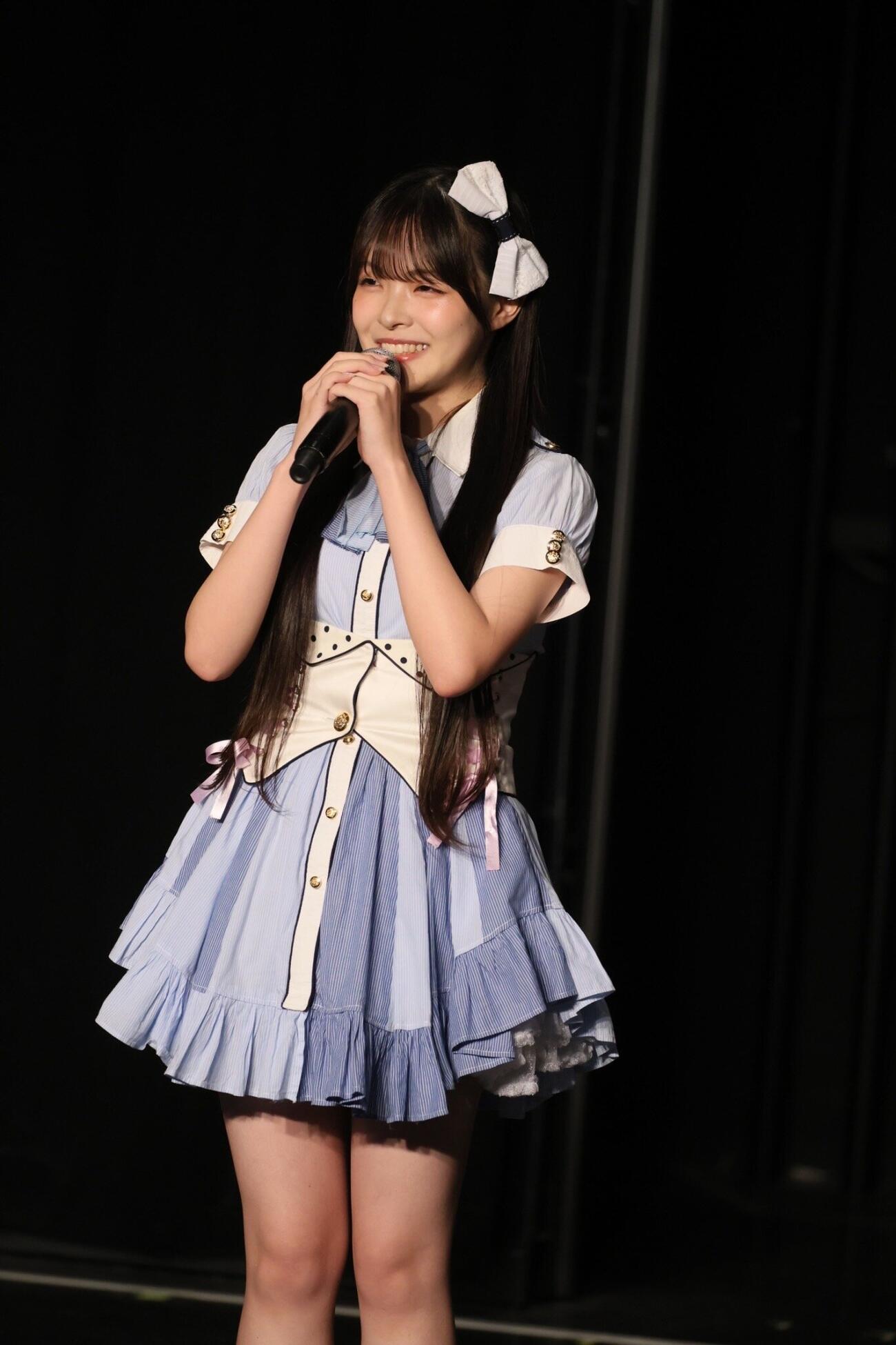 お披露目されたSKE48の14期生中尾楓華（C）2026 SKE, Inc.