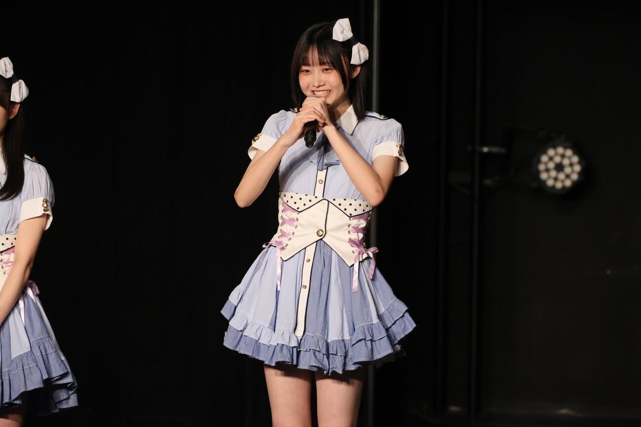お披露目されたSKE48の14期生竹下茉莉花（C）2026 SKE, Inc.