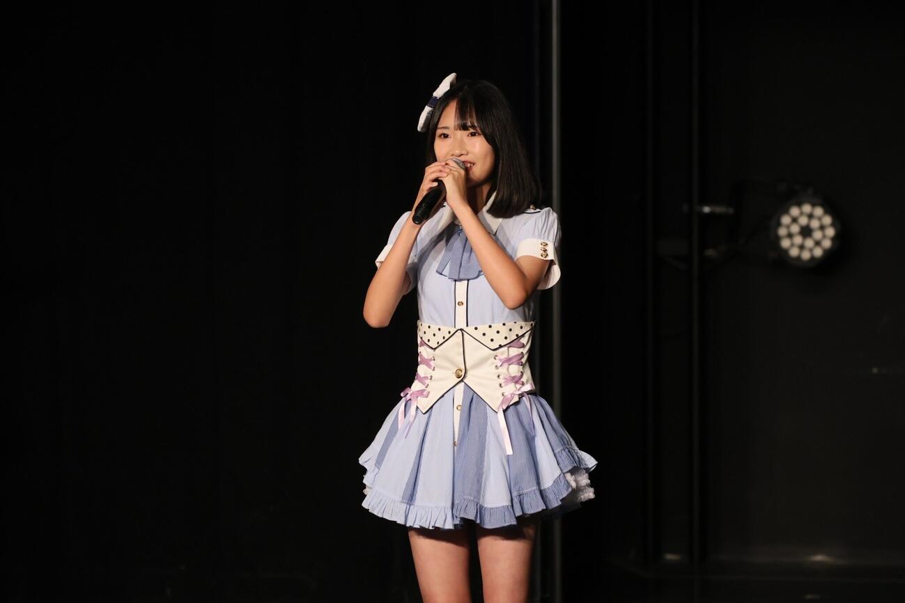 お披露目されたSKE48の14期生飯田ゆら（C）2026 SKE, Inc.