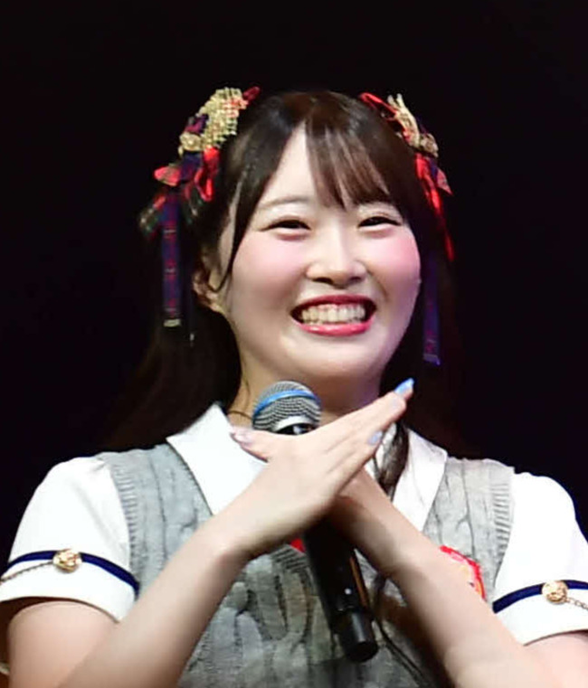 AKB48の山根涼羽（2025年撮影）