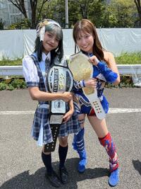 KLP48アマンダTIFプロレス参戦即王者戴冠「とってもうれしい」喜びつかの間すぐさま陥落 - ＡＫＢ４８ : 日刊スポーツ