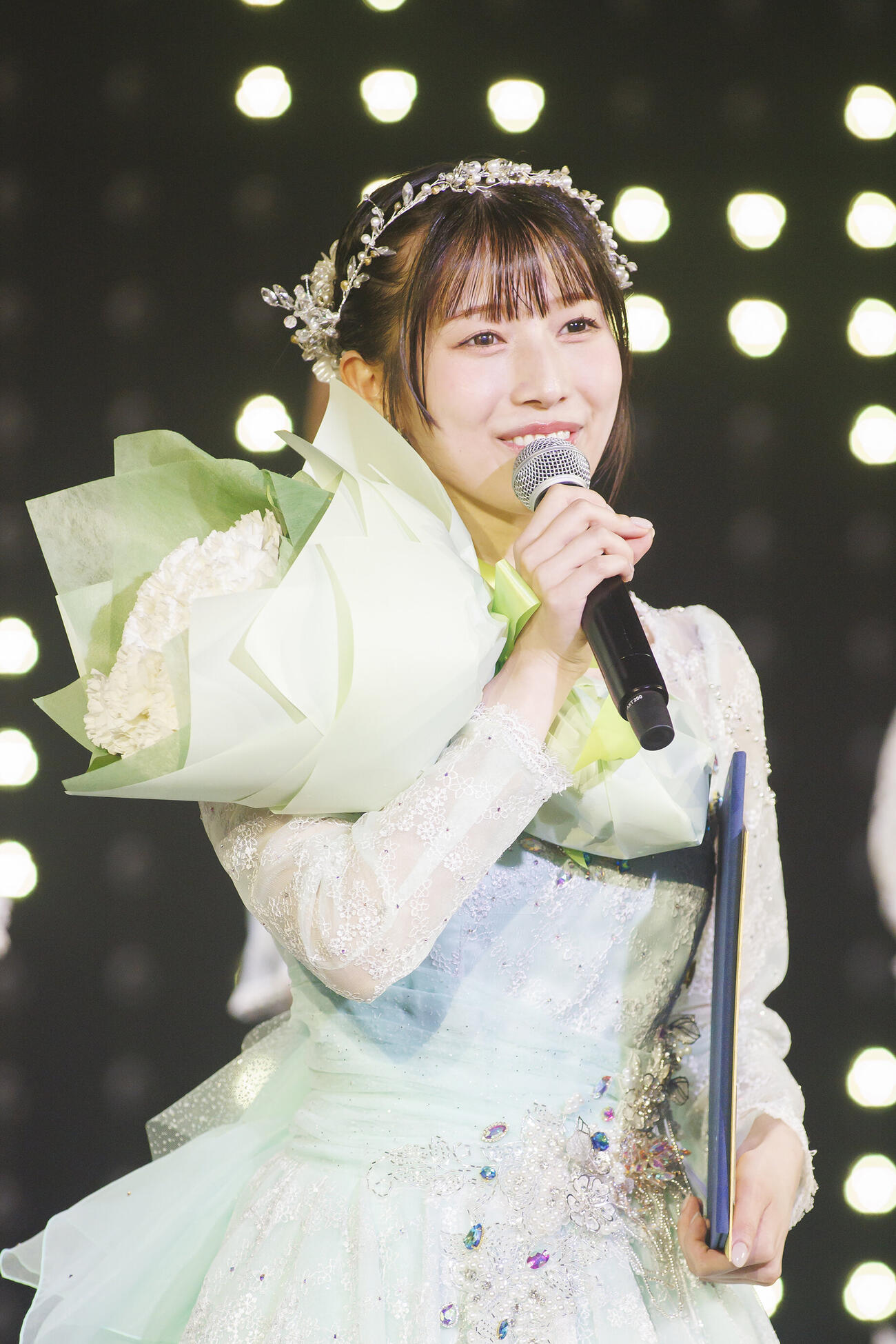 卒業公演を開催したNMB48安部若菜（C）NMB48