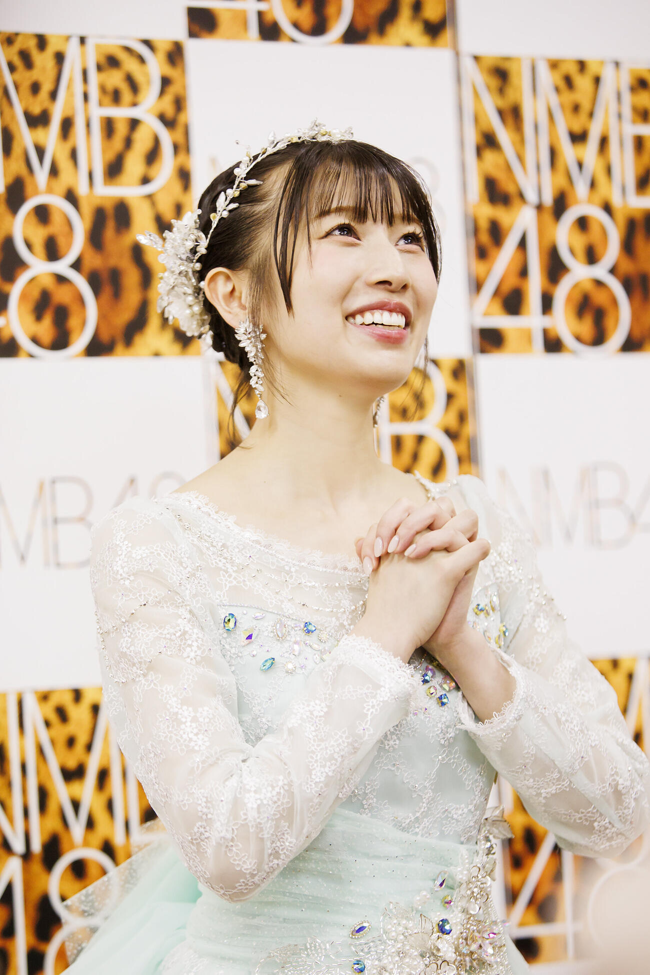 卒業公演を開催したNMB48安部若菜（C）NMB48