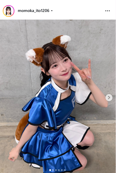 AKB48伊藤百花のインスタグラムから