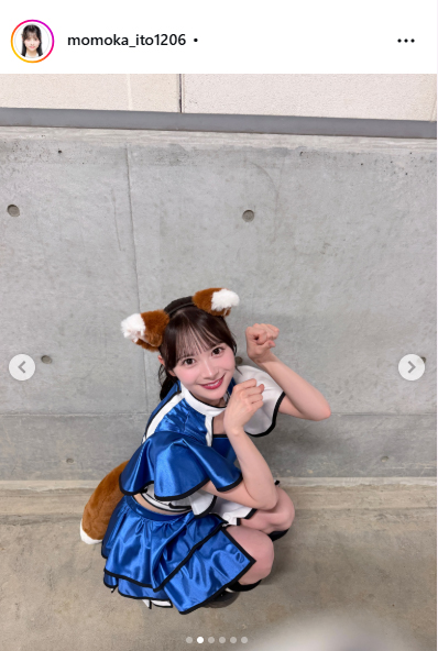 AKB48伊藤百花のインスタグラムから