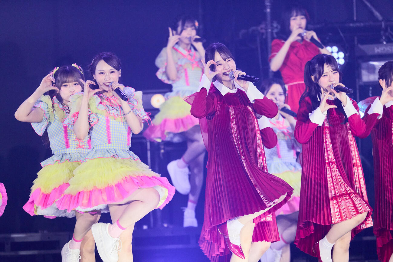 「Boostyファンまつり2026」を行ったHKT48とNGT48（C）Boosty