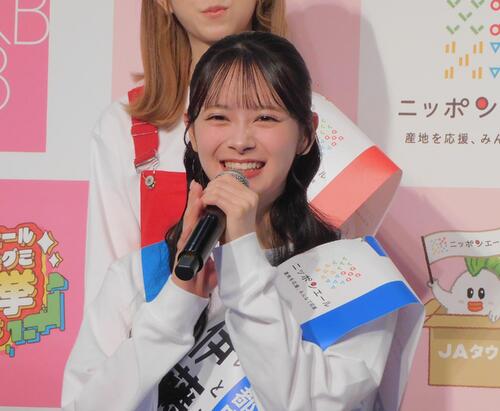 オールスター感謝祭で好走AKB48伊藤百花「横を走りたいです!」全国走る限定トラックの伴走!?