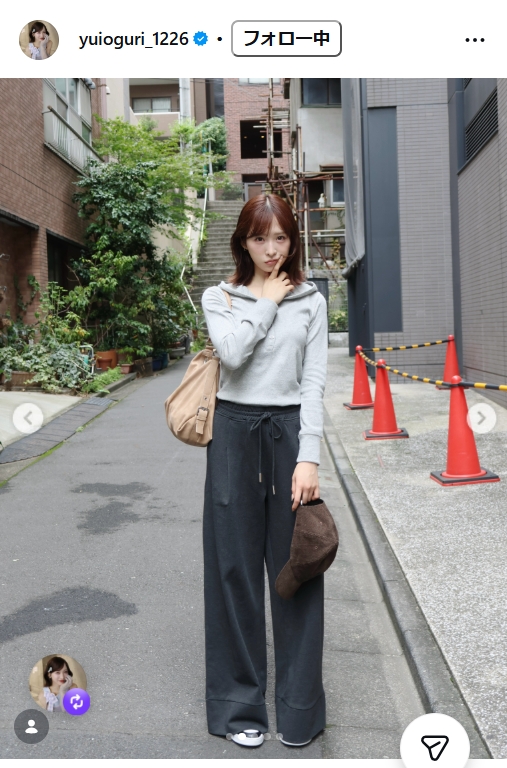 小栗有以のインスタグラムから