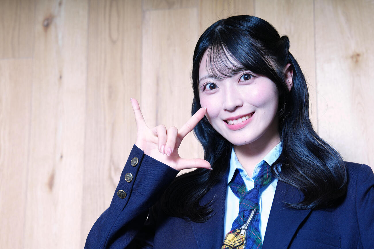 「会いたかった2026」でセンターを務めるAKB48の佐藤綺星（撮影・江口和貴）