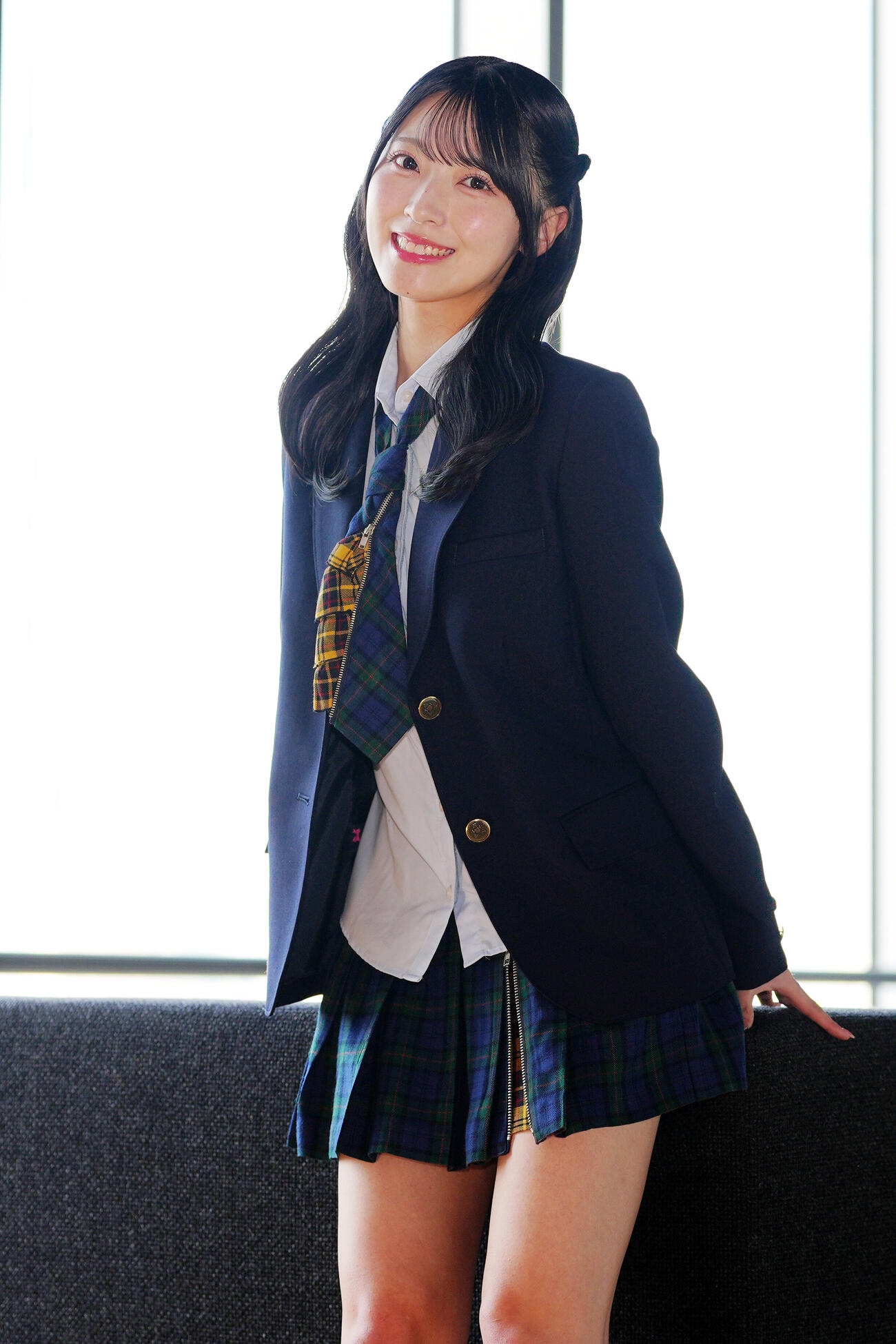 「会いたかった2026」でセンターを務めるAKB48の佐藤綺星（撮影・江口和貴）