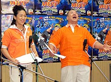 アフレコをしたアニマル浜口と浜口京子