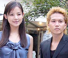「天使の卵」の完成会見に出席した小西真奈美、市原隼人