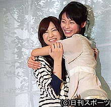 北川景子（左）と本仮屋ユイカは劇中同様に仲良し（撮影・瀬津真也）