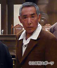 映画「明日への遺言」の会見に出席した藤田まこと