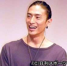 映画「図鑑に載ってない虫」の試写会に出席した伊勢谷友介