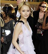 ゴールデン・グローブ賞で惜しくも助演女優賞を逃した菊地凛子（ＡＰ）