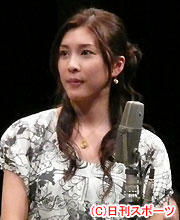 山路ふみ子女優賞を受賞した竹内結子（撮影・中野由喜）