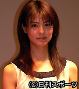 舞台あいさつに立った藤井美菜（撮影・松田秀彦）