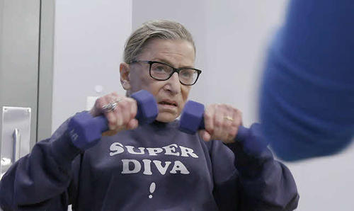 「RBG　最強の85歳」の1場面　(C)CableNewsNetwork.Allrightsreserved