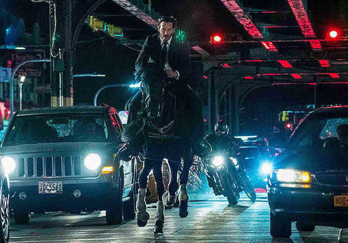 「ジョン・ウィック　パラベラム」の1場面　(R),TM＆(C)2019SummitEntertainment,LLC.AllRightsReserved.