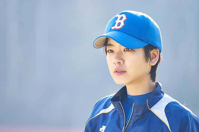 「野球少女」主人公のスインを演じるイ・ジュヨン(C)2019 KOREAN FILM COUNCIL. ALL RIGHTS RESERVED