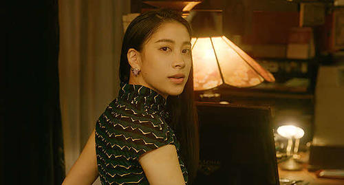 「あなたの微笑み」のヒロイン平山ひかる。(C)cinemadrifters