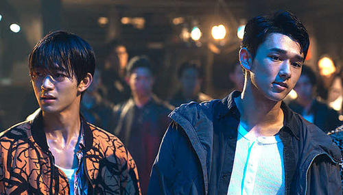 「BLUE FIGHT」の1場面　(C)2024 YOAKE FILM／BACKSTAGE