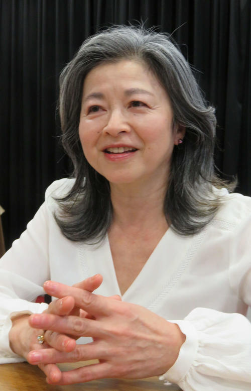 初監督作品への思いを語る石田えり